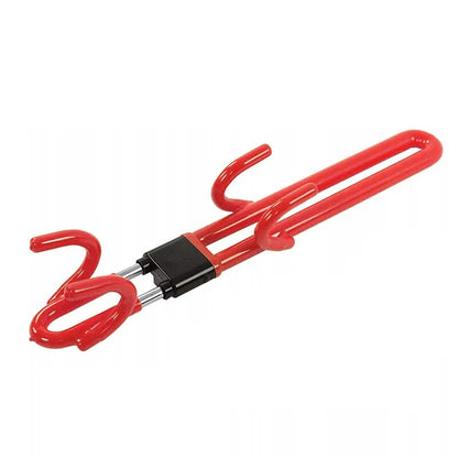 Twin Hook Car Steering Wheel Lock Anti-Theft Vehicle Double Antitheft Locking Device Theft Security Protection Essential