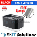 Upgraded 2in1 Dish Soap Dispenser Cleaning Ball Storage Box FREE Sponge Press Type Manual Kitchen Detergent Dispensing