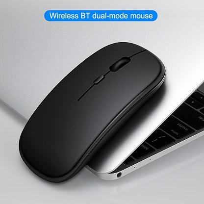 10 Inch Wireless Bluetooth Keyboard + Wi-Fi Mouse Set Rechargeable Tablet Smartphone Laptop Windows