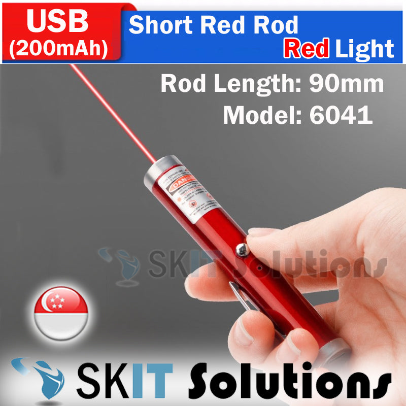 Green Laser Pointer Pen High Power Powerful Red Beam Light Presentation Clicker Presenter USB Rechargeable/AAA Batteries