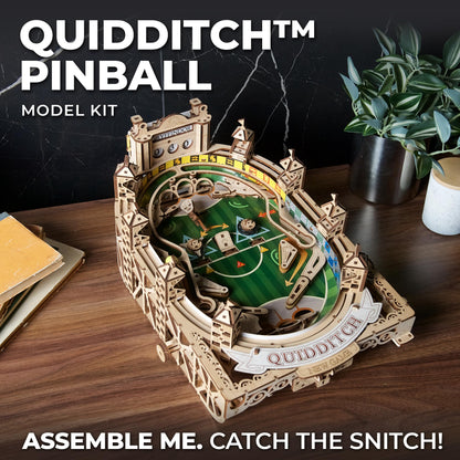 UGEARS Harry Potter Quidditch Pinball Machine 3D Puzzle