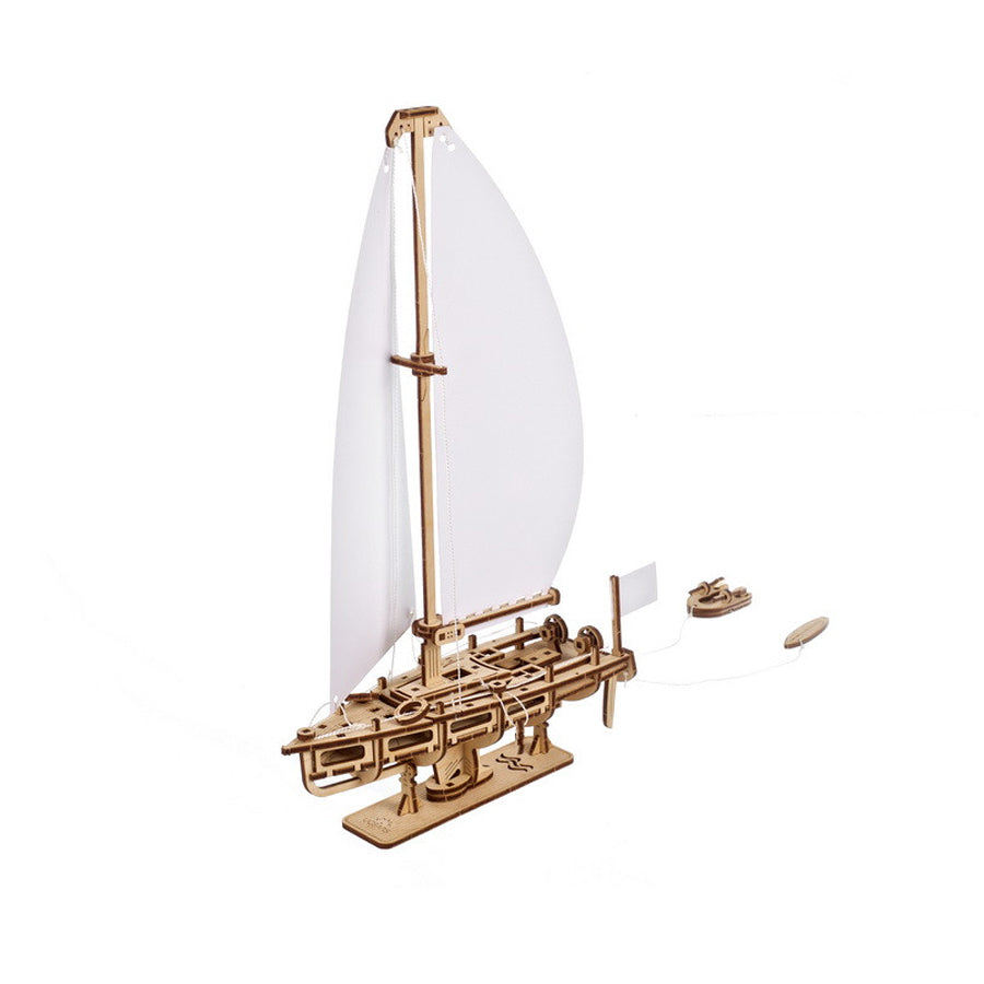 Ugears The Ocean Beauty Yacht ★Mechanical 3D Puzzle Kit Model Toys Gift Present Birthday Xmas Christmas Kids Adults