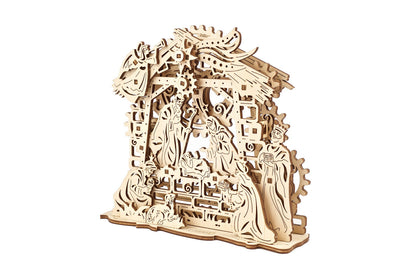 Ugears Nativity Scene ★Mechanical 3D Puzzle Kit Model Toys Gift Present Birthday Xmas Christmas Kids Adults