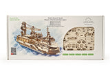 Ugears Research Vessel ★Mechanical 3D Puzzle Kit Model Toys Gift Present Birthday Xmas Christmas Kids Adults