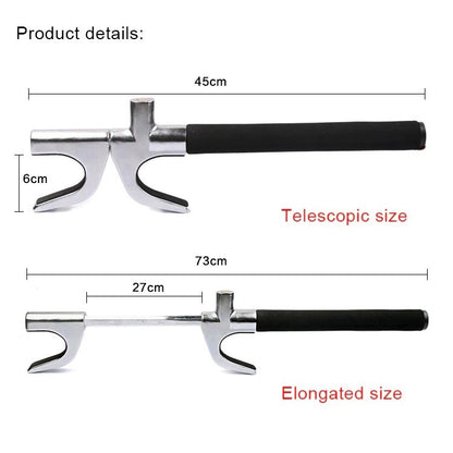 U-Type Universal Car Steering Wheel Lock Clamp High Security Anti Theft Thief Steal Vehicles Hammer