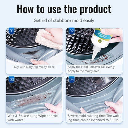 【SKIT SG】Mold Remover Cleaner Household Mold Remover Gel Home Toilet Kitchen Bathroom Cleaning 200g