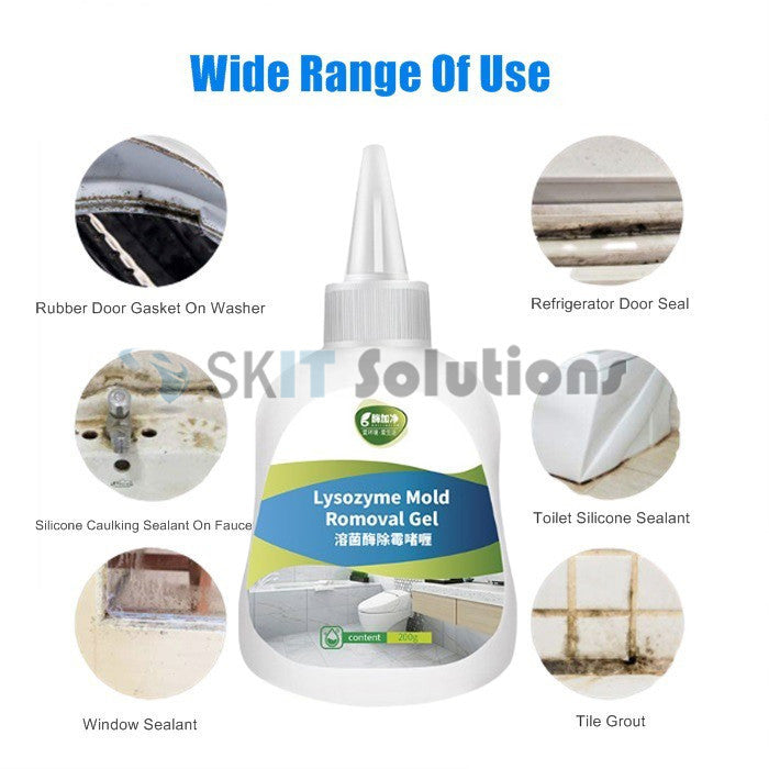 【SKIT SG】Mold Remover Cleaner Household Mold Remover Gel Home Toilet Kitchen Bathroom Cleaning 200g