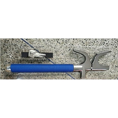 U-Type Universal Car Steering Wheel Lock Clamp High Security Anti Theft Thief Steal Vehicles Hammer