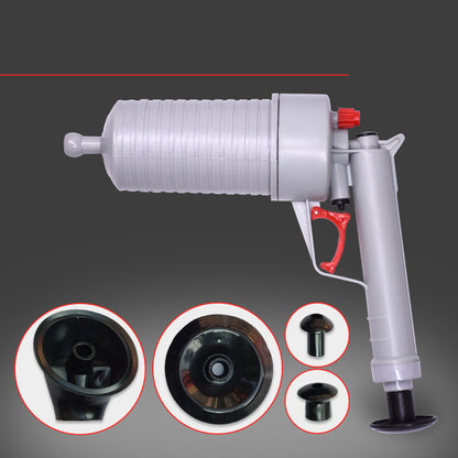 Toilet Air Pump Pressure Plunger Kits Bathroom Drain Clog Remover Blaster Air Powered Gun Dredge Sink Pipe Declogger