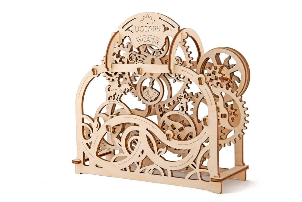 Ugears Theater ★Mechanical 3D Puzzle Kit Model Toys Gift Present Birthday Xmas Christmas Kids Adults