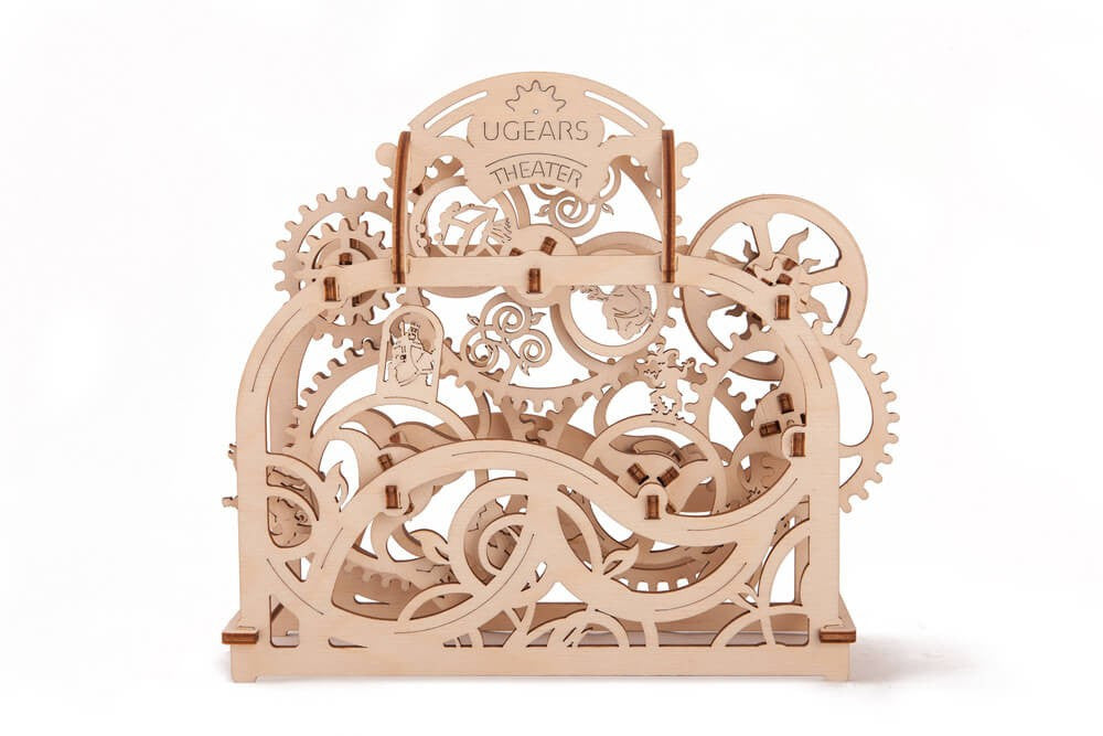 Ugears Theater ★Mechanical 3D Puzzle Kit Model Toys Gift Present Birthday Xmas Christmas Kids Adults