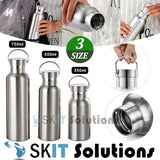 350ml/500ml/750ml Stainless Steel Double Wall Vacuum Insulated Flask Water Bottle Thermos Cup Coffee Tea Milk BPA Free