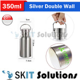 350ml/500ml/750ml Stainless Steel Double Wall Vacuum Insulated Flask Water Bottle Thermos Cup Coffee Tea Milk BPA Free