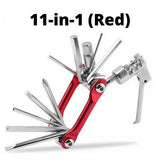 11in1 Bike Repair Multi Tools Kits Pocket Allen Key Hex Socket Set Bicycle Phillips Screwdriver