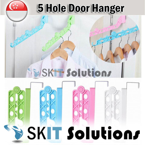 Clothes Organiser Foldable Hanger Hook Closet Drying Rack Accessories Multipurpose Bag Door Hanger