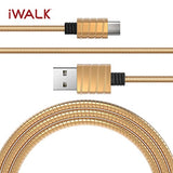 iWalk Metallic Fast Charging  Sync Cable Charger Data Connector Type C 2A TypeC