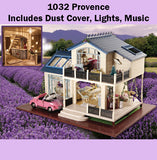 CuteRoom Provence★Miniature Doll House Dollhouse★DIY Gift Wooden Handmade 3D
