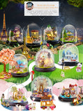 CuteRoom Romantic Paris★Miniature Doll House Dollhouse★DIY Gift Wooden Handmade