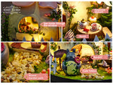 CuteRoom Green Garden★Miniature Doll House Dollhouse★DIY Gift Wooden Handmade 3D