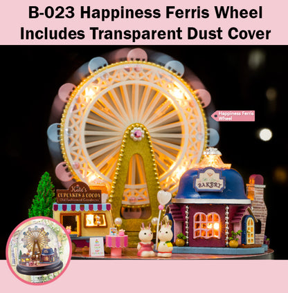 CuteRoom Happiness Ferris Wheel★Miniature Doll House Dollhouse★DIY Gift Wooden