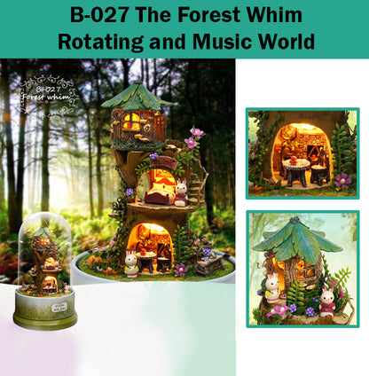 CuteRoom The Forest Whim★Miniature Doll House Dollhouse★DIY Gift Wooden Handmade