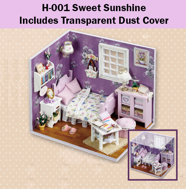 CuteRoom Sweet Sunshine★Miniature Doll House Dollhouse★DIY Gift Wooden Handmade