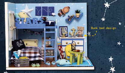 CuteRoom Star Trek★Miniature Doll House Dollhouse★DIY Gift Wooden Handmade 3D