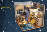 CuteRoom Star Trek★Miniature Doll House Dollhouse★DIY Gift Wooden Handmade 3D