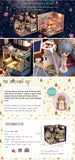 CuteRoom Face The Sky★Miniature Doll House Dollhouse★DIY Gift Wooden Handmade 3D