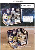 CuteRoom Face The Sky★Miniature Doll House Dollhouse★DIY Gift Wooden Handmade 3D