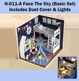 CuteRoom Face The Sky★Miniature Doll House Dollhouse★DIY Gift Wooden Handmade 3D