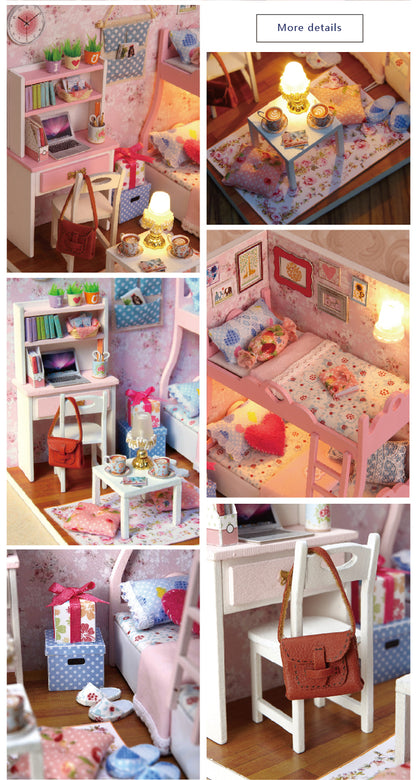 CuteRoom Mood For Love★Miniature Doll House Dollhouse★DIY Gift Wooden Handmade