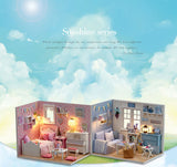 CuteRoom Fresh Sunshine★Miniature Doll House Dollhouse★DIY Gift Wooden Handmade