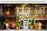 CuteRoom In A Happy Corner★Miniature Doll House Dollhouse★DIY Gift Wooden 3D