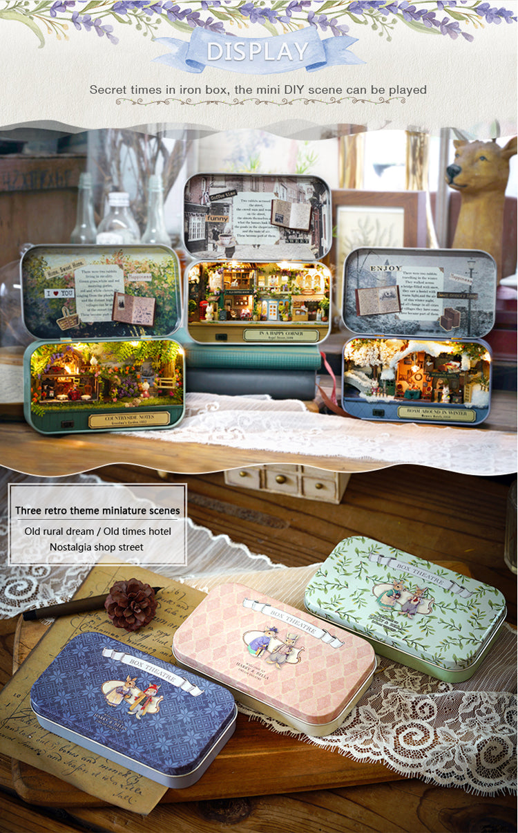 CuteRoom Roam Around in Winter★Miniature Doll House Dollhouse★DIY Gift Wooden 3D