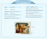 CuteRoom Holiday Times★Miniature Doll House Dollhouse★DIY Gift Wooden Handmade