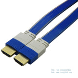 FLAT V1.4 HDMI Cable Wire 1.5M for Blue Ray DVD PS3 3D LED LCD HD TV Box HDTV