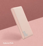 Baseus Bipow 10000mAh Power Bank 18W PD QC3.0 Portable Battery Charger Powerbank Quick Fast Charge