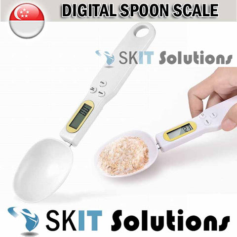 Digital Kitchen Measuring Spoon Scale Electronic Food Weighing Ingredients Tea leaves Powder Spoon Scale Space Saving