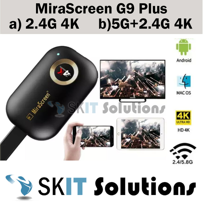 MiraScreen G9 Plus Wireless Wifi Dongle Airplay Mirror Display