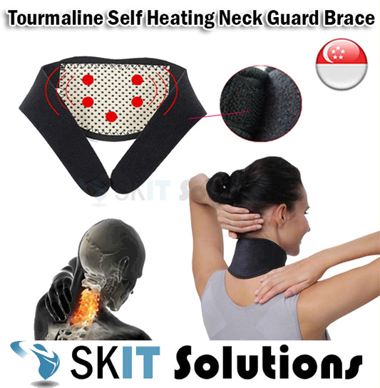 Tourmaline Self Heating Neck Guard Brace Pain Therapy Neck Massage Health Care