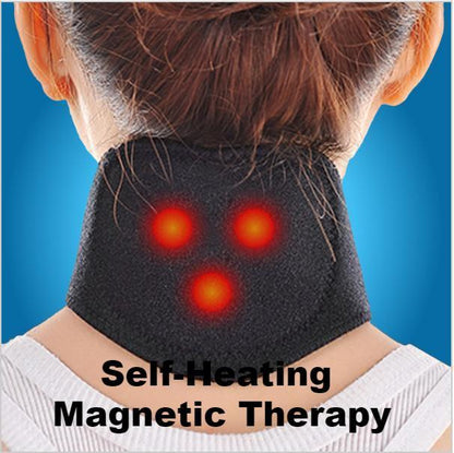 Tourmaline Self Heating Neck Guard Brace Pain Therapy Neck Massage Health Care