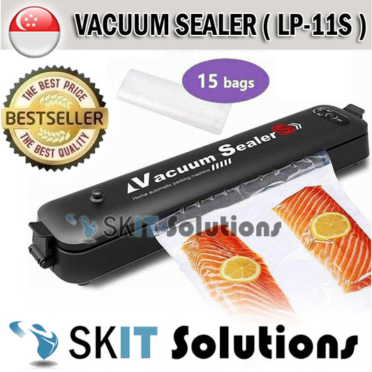 Portable Vacuum Compression Sealer Machine Food Preservation Fresh Wet Dry Food Saver MultiPurpose Packer Storage Bag