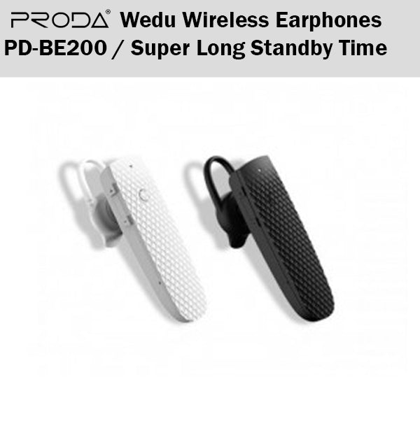 Proda PD-BE200 Wedu Wireless Earphone Earpiece Bluetooth Multi Connection Car