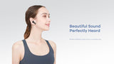 Remax TWS-28 True Wireless Earbuds Bluetooth Touch Ultrathin Metal Music Call Headset Earpiece Mic