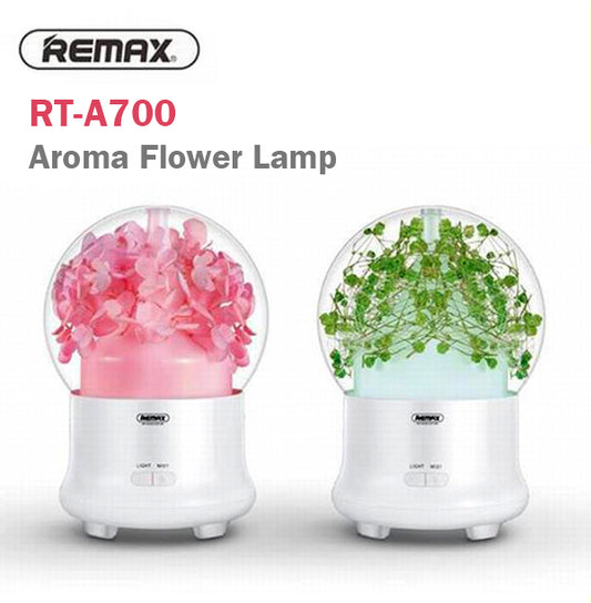 Remax RT-A700 Gypsophila Hydrangea Aroma Lamp Floral Aromatherapy Spray Moisture