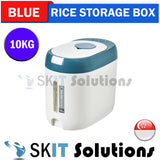★10KG Rice Storage Box Container★Kitchen Organiser Bucket Dry Food Goods Keeper Flour Beans Cereal★
