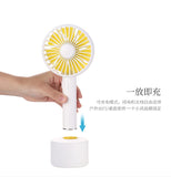Rotating Handy Fan 120 Degrees Table Stand Portable Rotation Rotate Easy to Use GXZ-F812