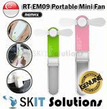 REMAX RT-EM09 Mini Foldable Portable Pocket-sized Fan with USB Cable Provided