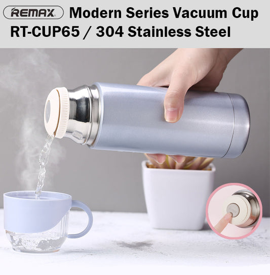 Remax RT-CUP65 Mordern Vacuum Flask Stainless Steel Water Bottle Tumbler Tea